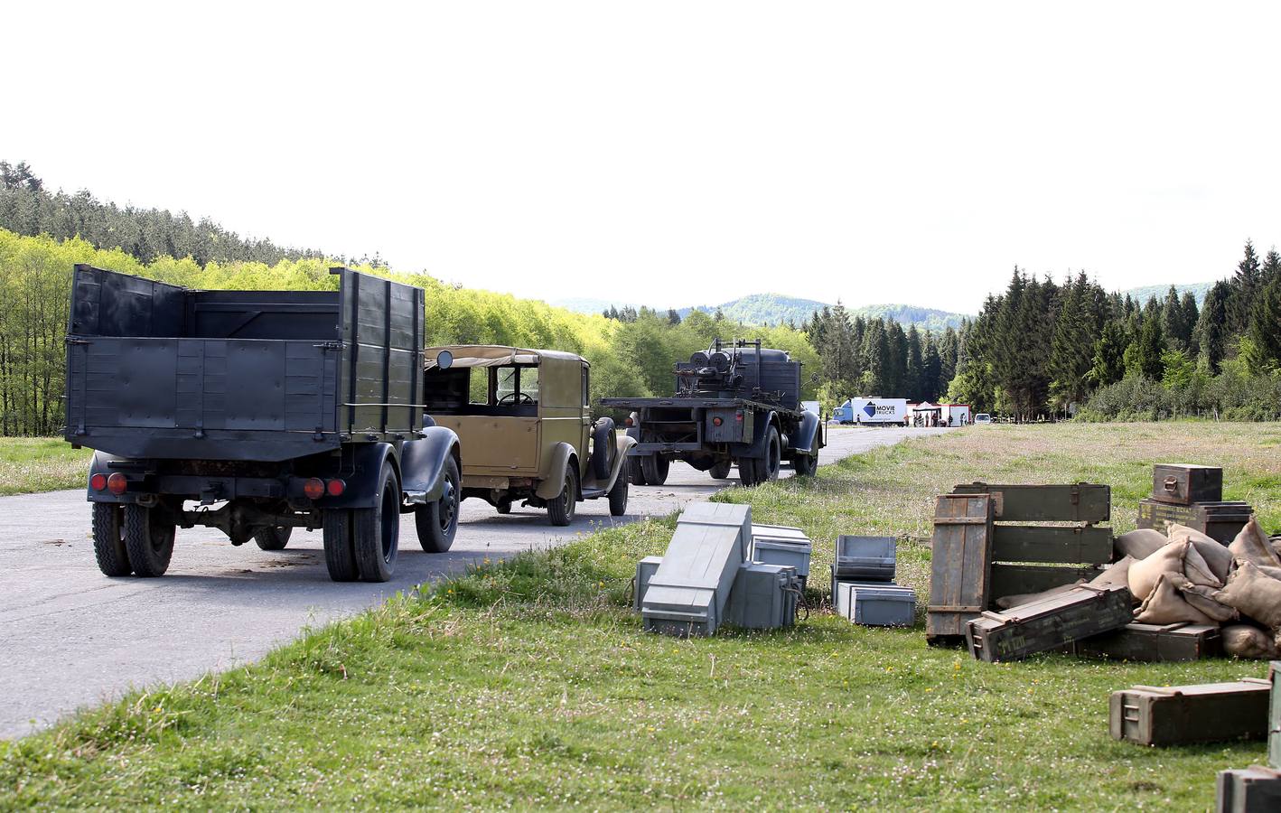 Rodaje de 'Gernika'. 