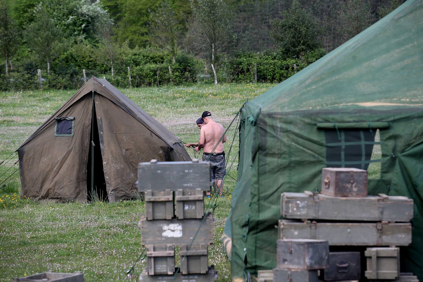 Rodaje de 'Gernika'. 