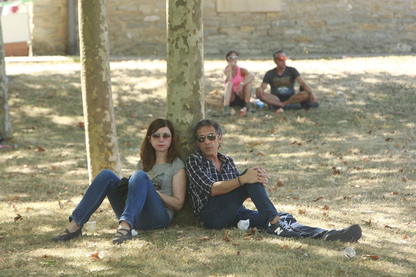 Calor, diversión y buenos alimentos en el día de Olárizu