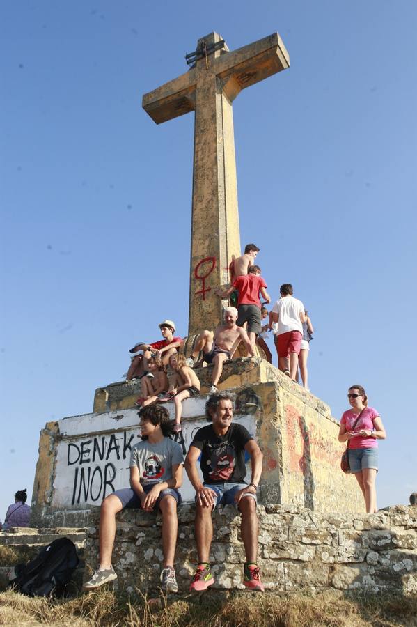 Calor, diversión y buenos alimentos en el día de Olárizu