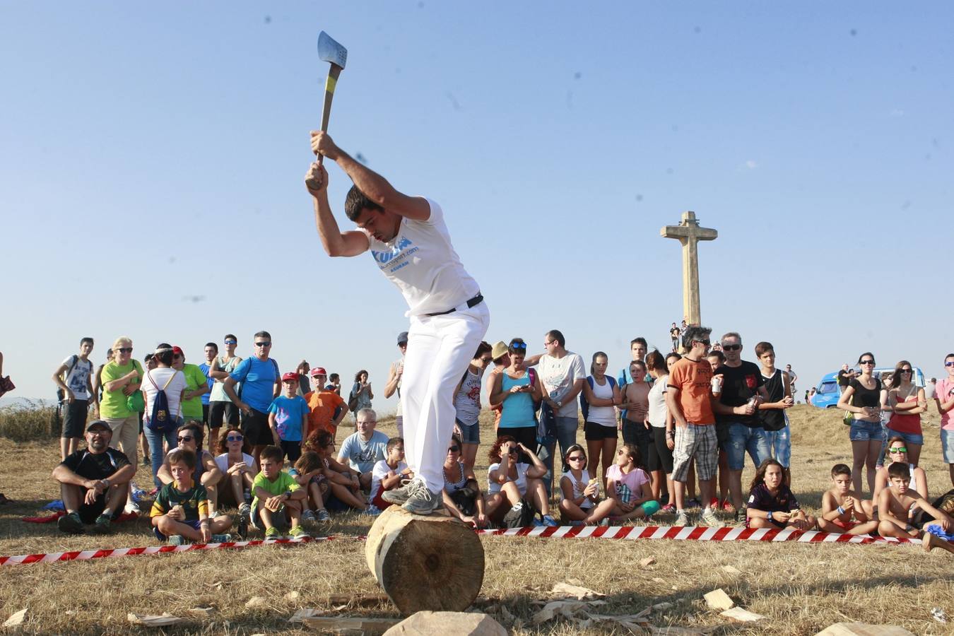 Calor, diversión y buenos alimentos en el día de Olárizu