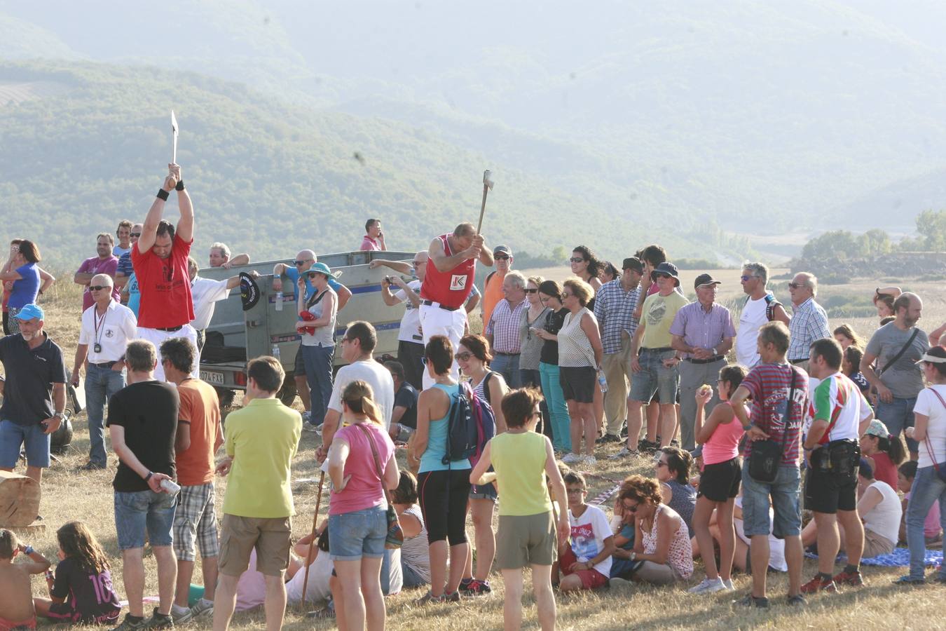 Calor, diversión y buenos alimentos en el día de Olárizu