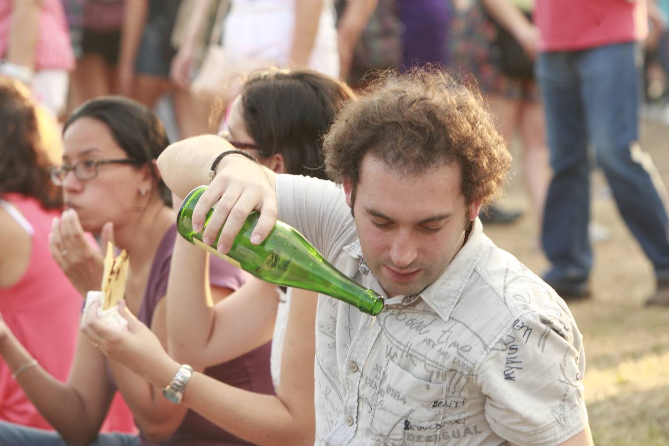Calor, diversión y buenos alimentos en el día de Olárizu