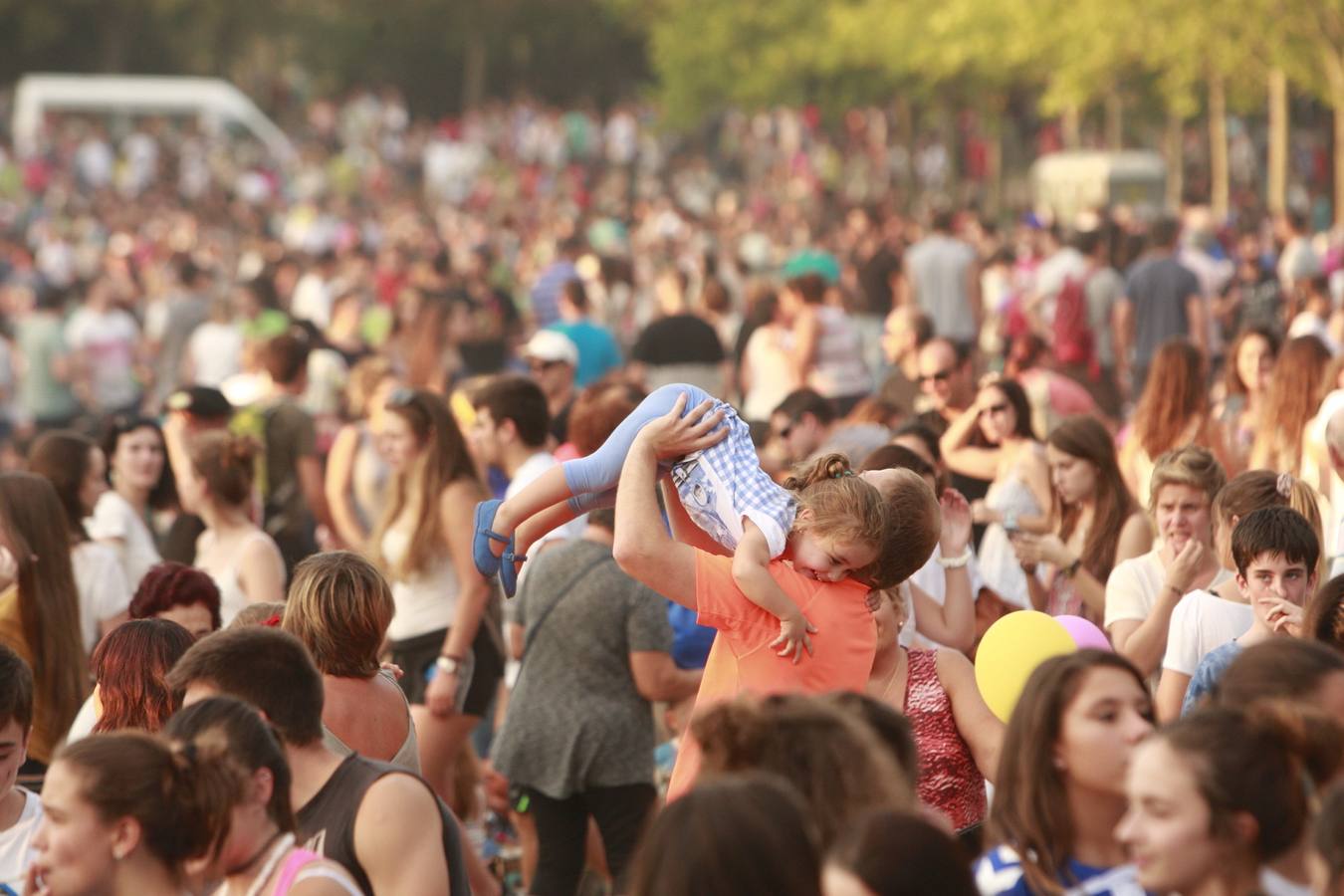 Calor, diversión y buenos alimentos en el día de Olárizu