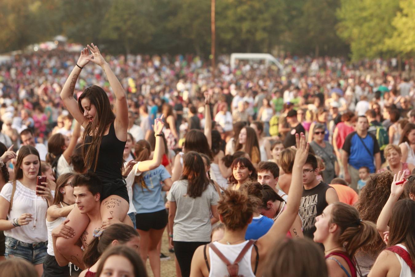 Calor, diversión y buenos alimentos en el día de Olárizu