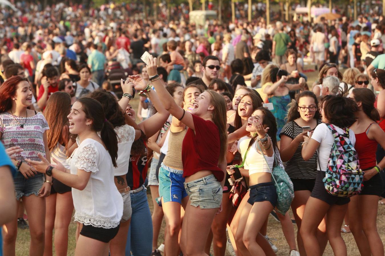 Calor, diversión y buenos alimentos en el día de Olárizu