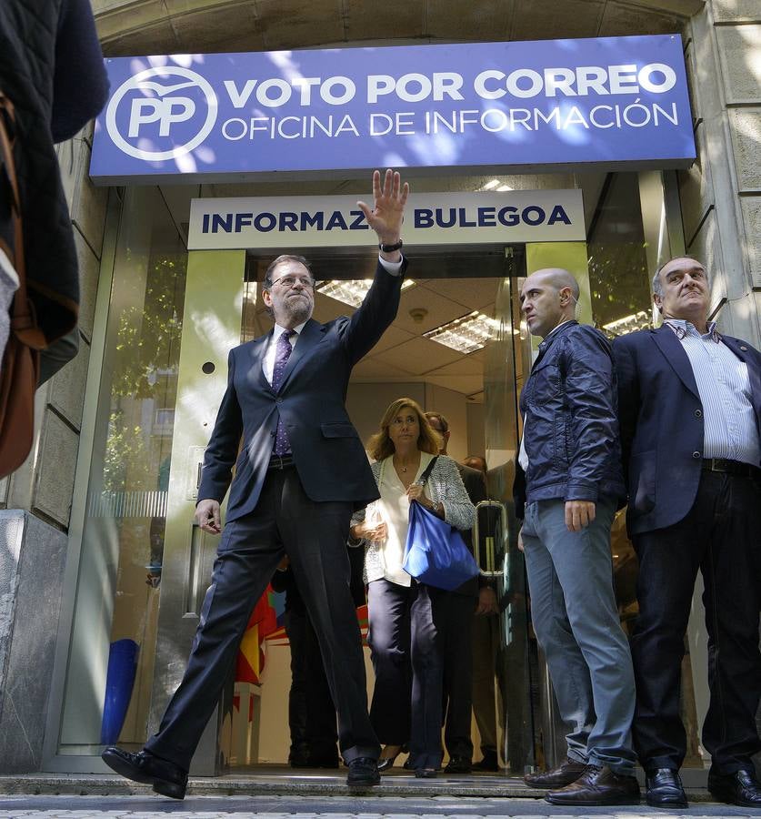 Rajoy levanta pasiones en San Sebastián