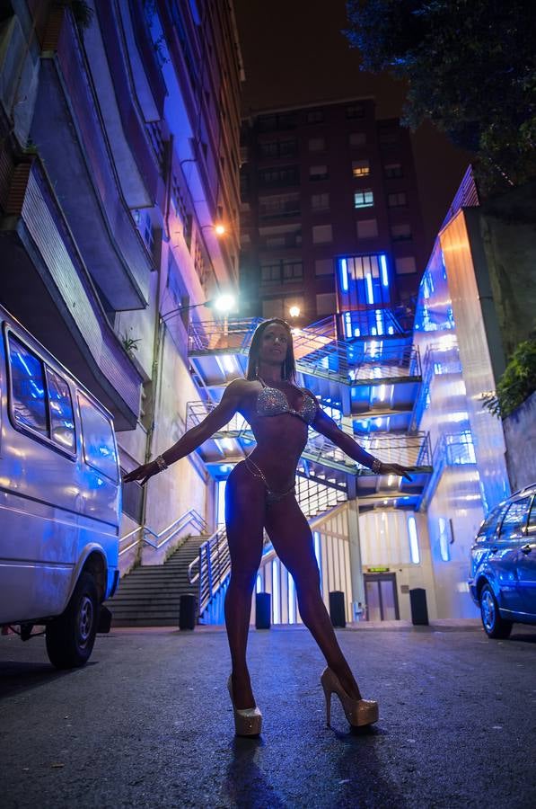 Leyri Blanco, la chica del barrio que aspira al trono del bikini fitness en Helsinki