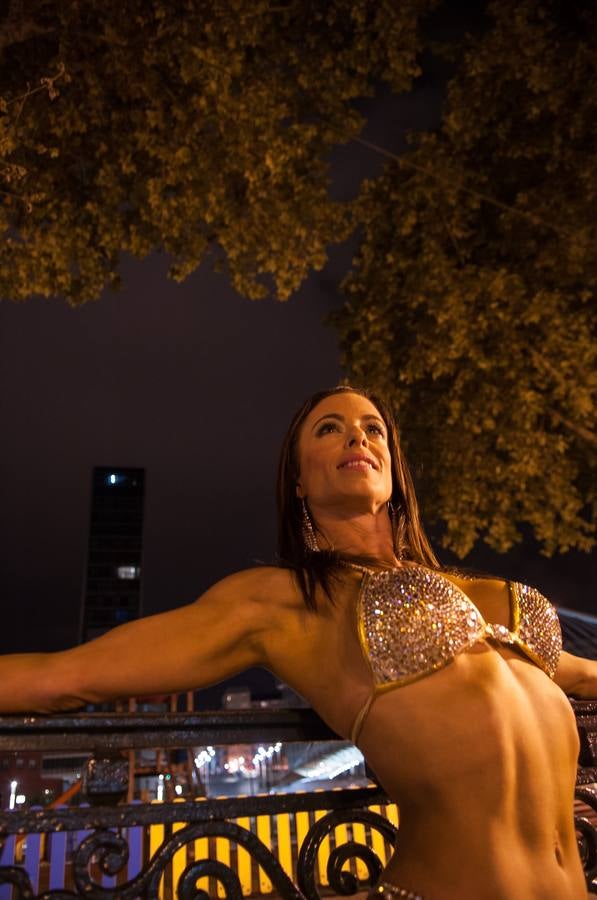Leyri Blanco, la chica del barrio que aspira al trono del bikini fitness en Helsinki