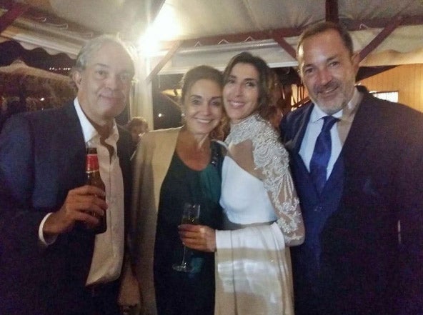 Las imágenes de la romántica boda de Paz Padilla