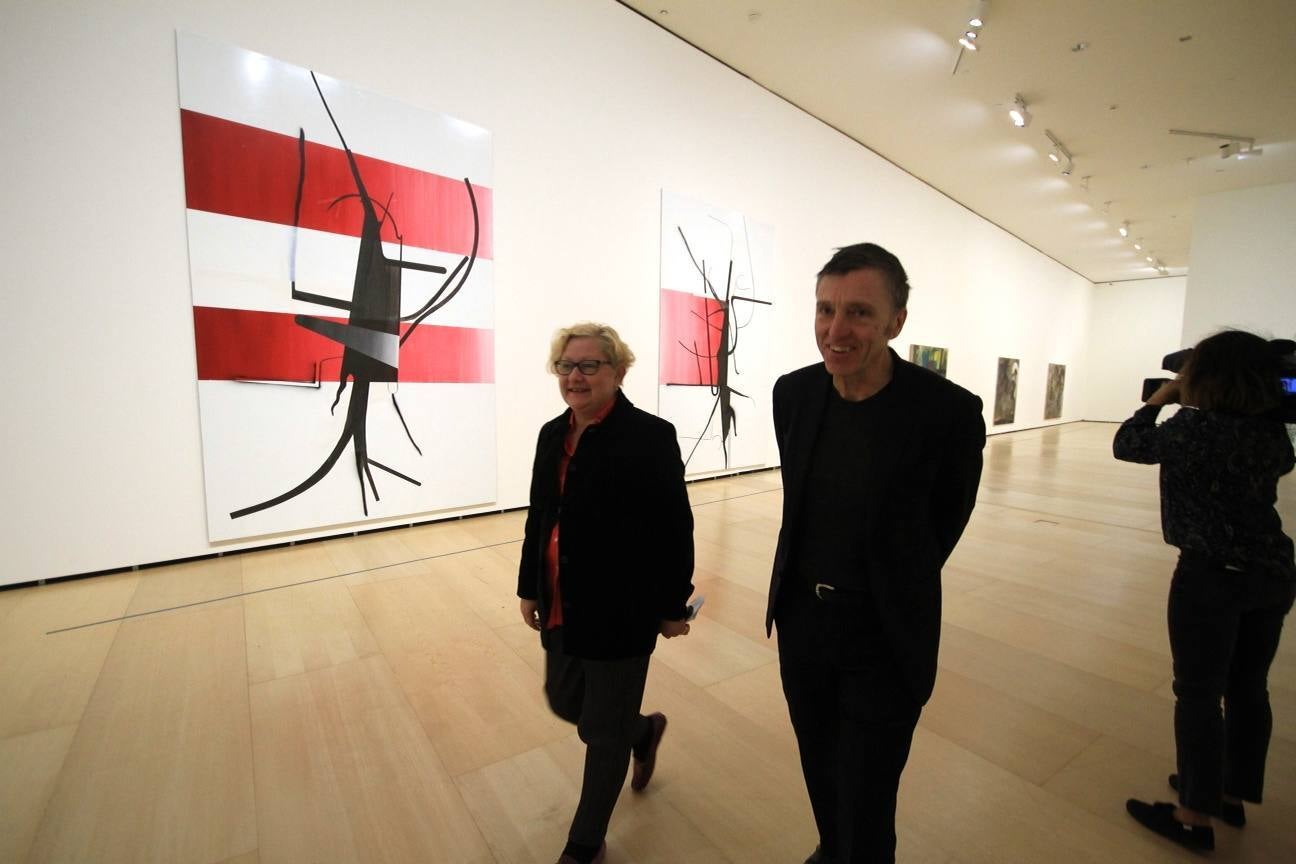 Albert Oehlen muestra su obra en el Guggenheim