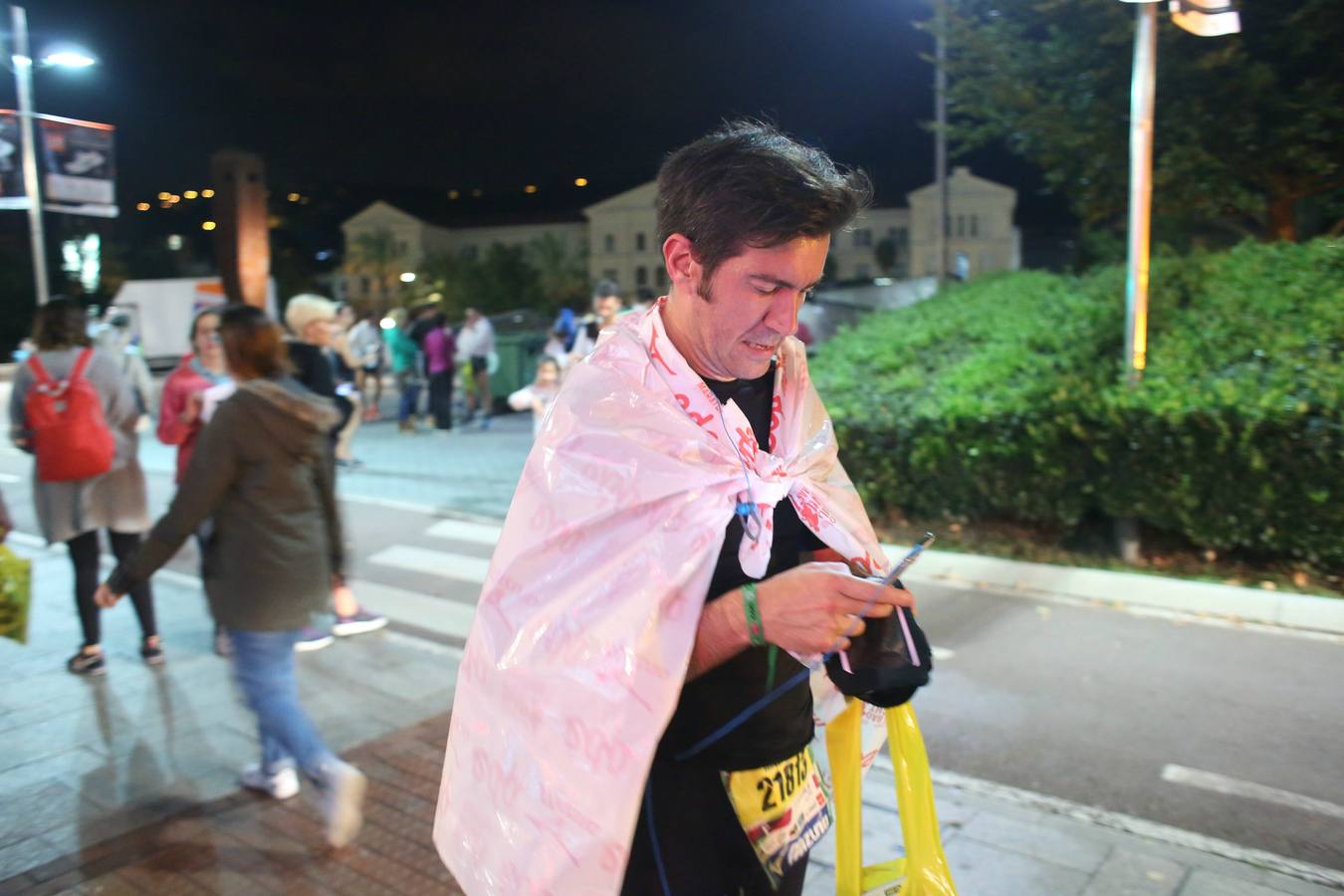 Las mejores imágenes del Bilbao Night Marathon 2016