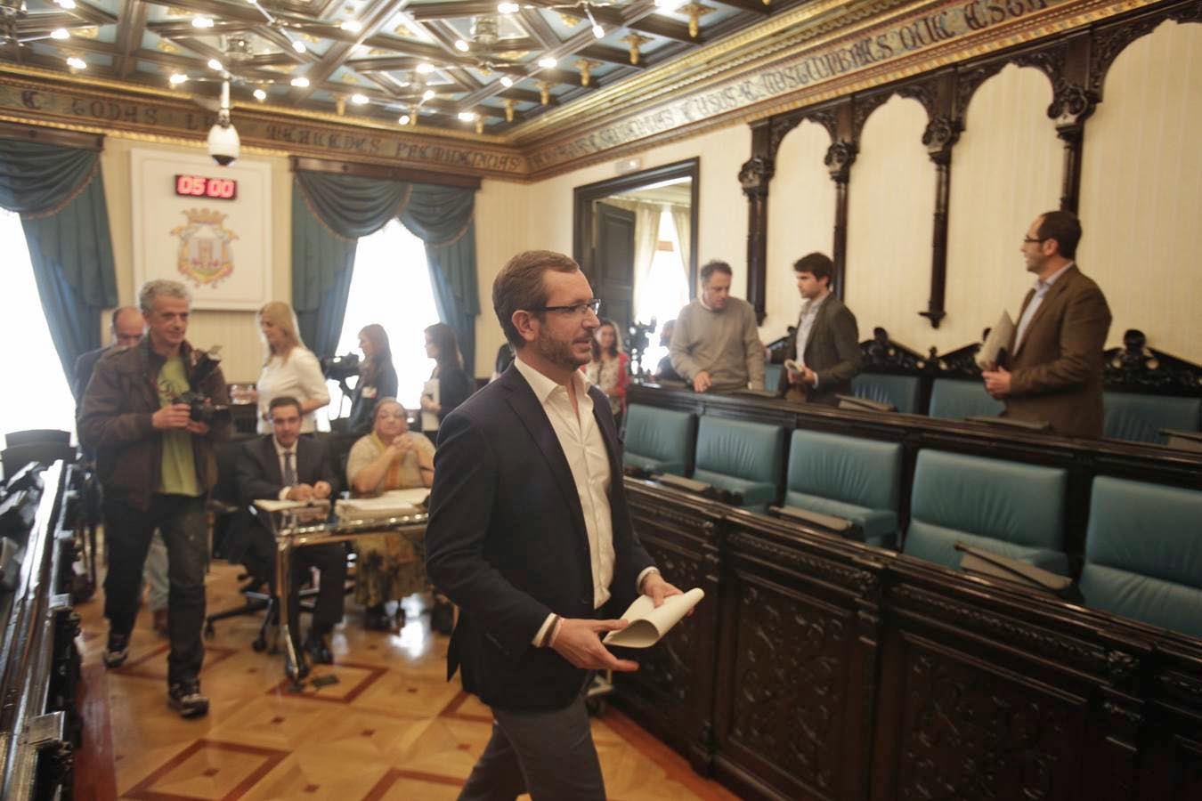 Último pleno de Javier Maroto como corporativo del Ayuntamiento de Vitoria