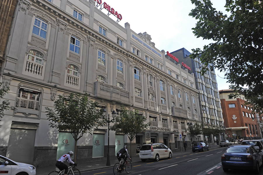 Coliseo Albia. Fachada del actual Gran Casino Bilbao.