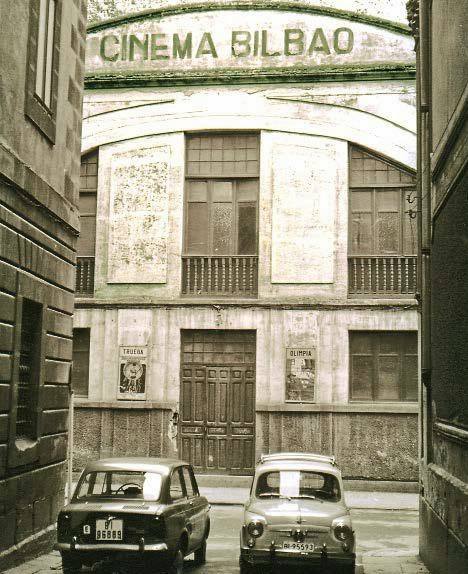 Cinema Bilbao. Situado en la calle Esperanza, en el Casco Viejo.