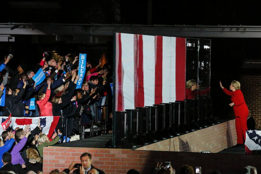 Así ha sido el acto de cierre de campaña de Hillary Clinton