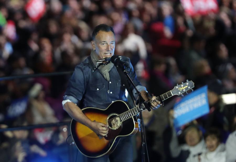 Así ha sido el acto de cierre de campaña de Hillary Clinton