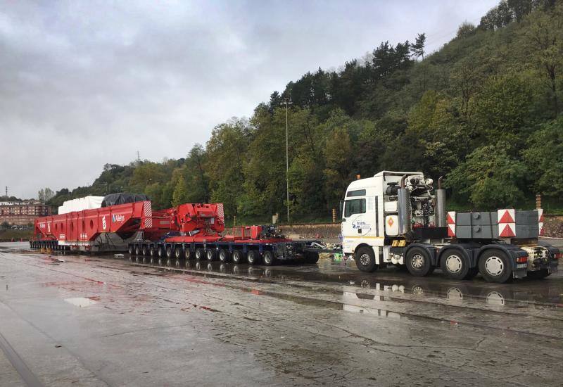 Expectación ante un transporte de récord