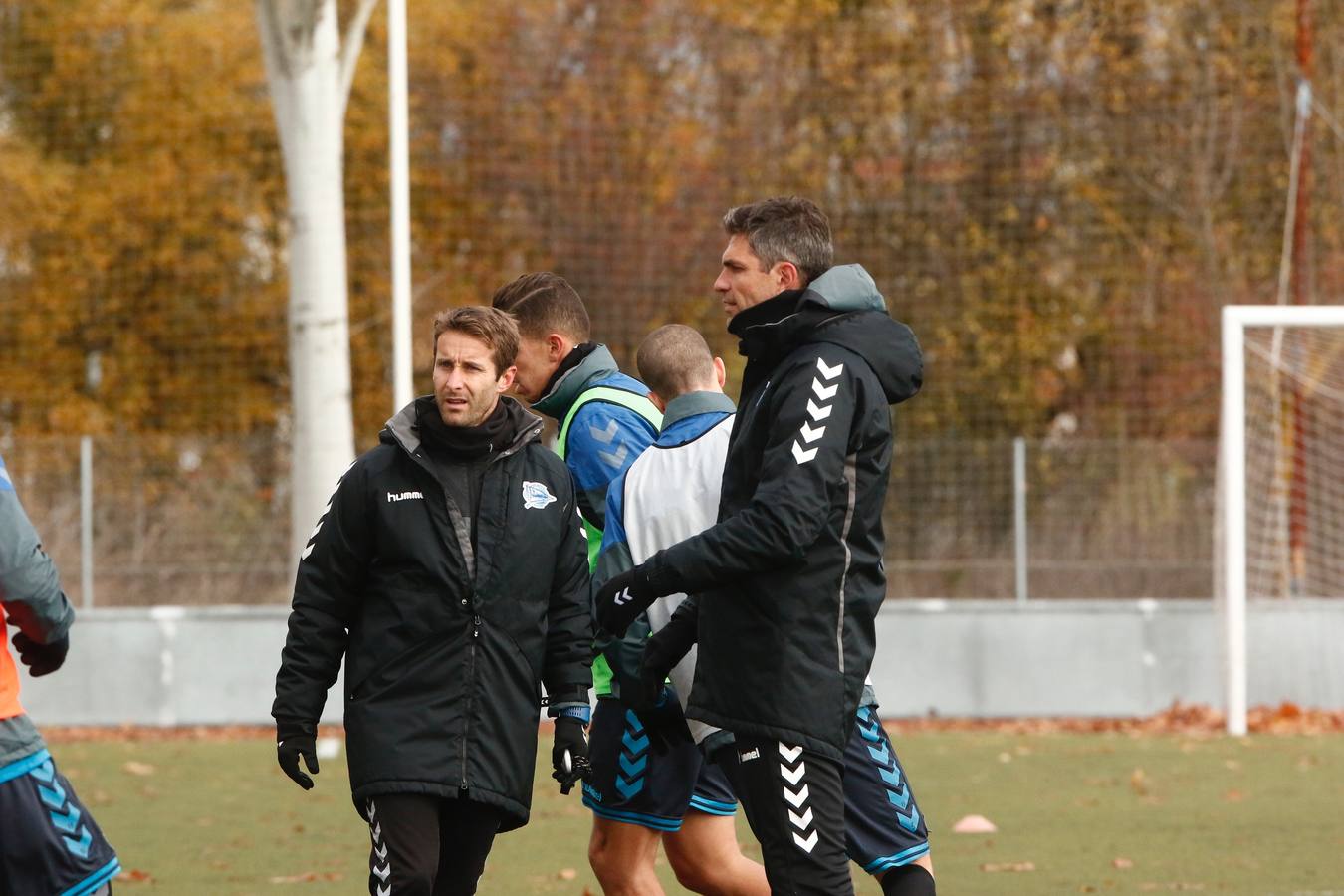 Entrenamiento otoñal del Alavés en Betoño