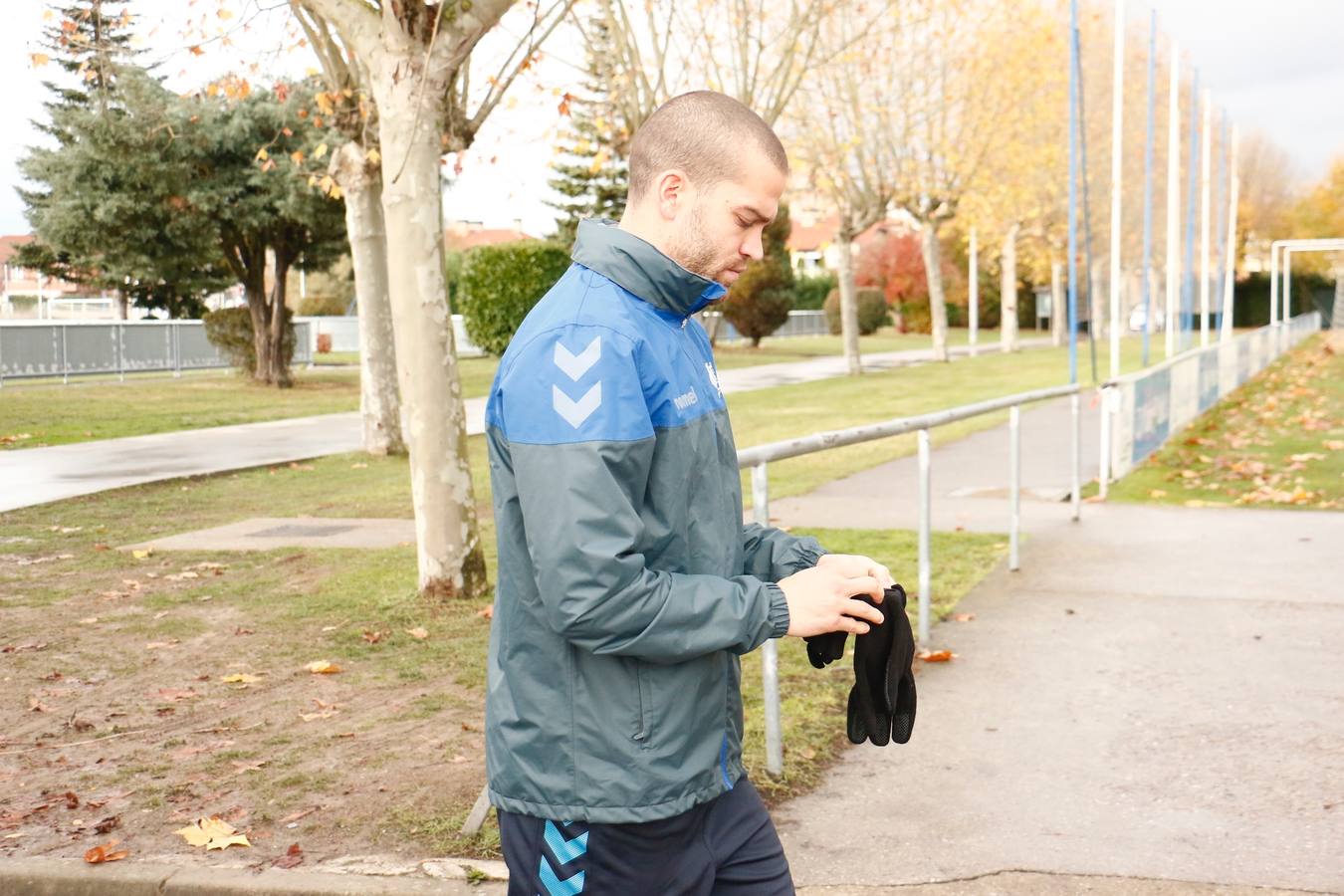 Entrenamiento otoñal del Alavés en Betoño