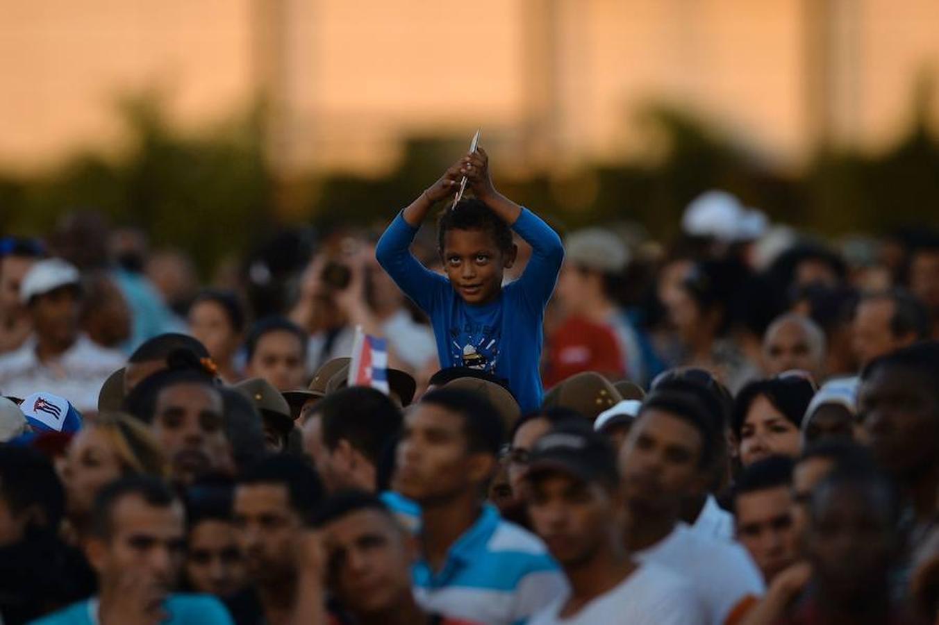 El masivo último adiós de La Habana a Fidel