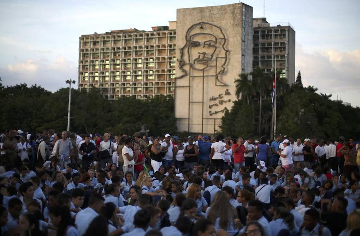 El masivo último adiós de La Habana a Fidel