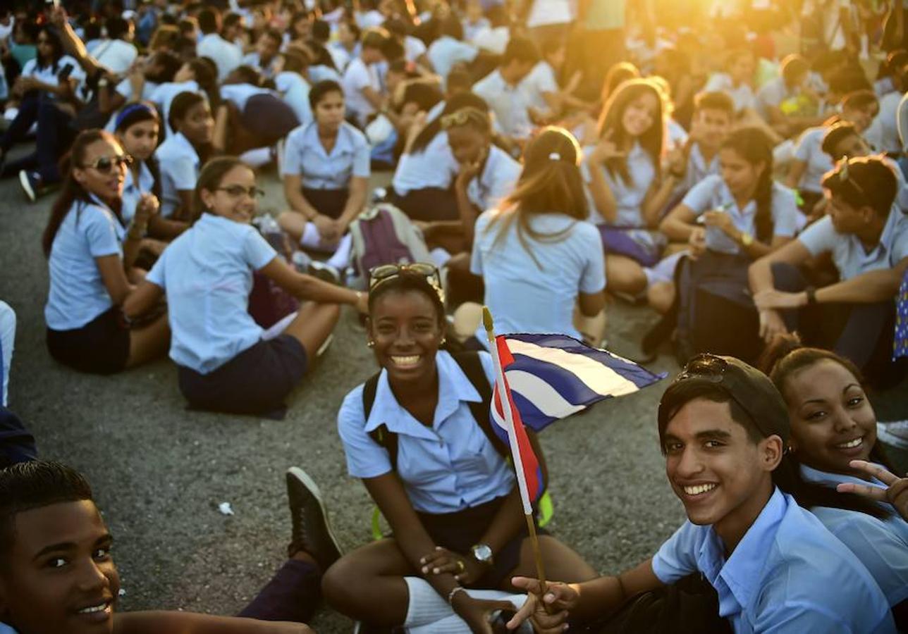 El masivo último adiós de La Habana a Fidel