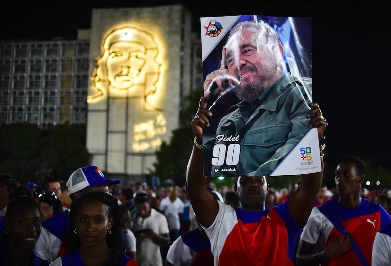 El masivo último adiós de La Habana a Fidel