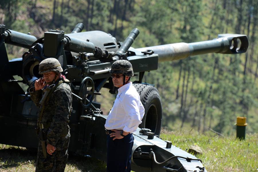 Honduras celebra el Día del Artillero