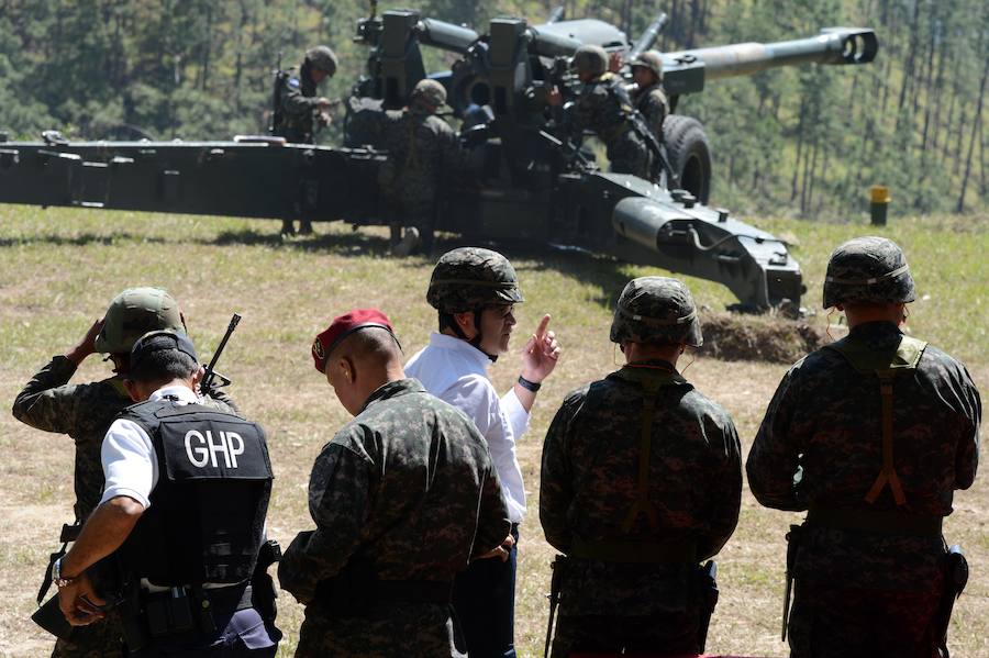 Honduras celebra el Día del Artillero
