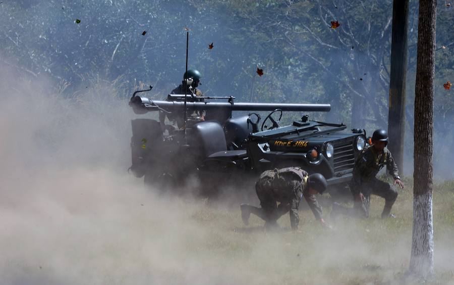 Honduras celebra el Día del Artillero