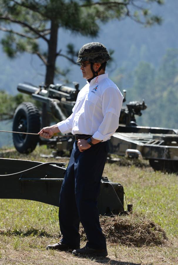 Honduras celebra el Día del Artillero