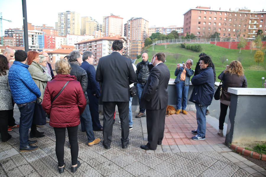 Bilbao inaugura el nuevo ascensor de Atxuri