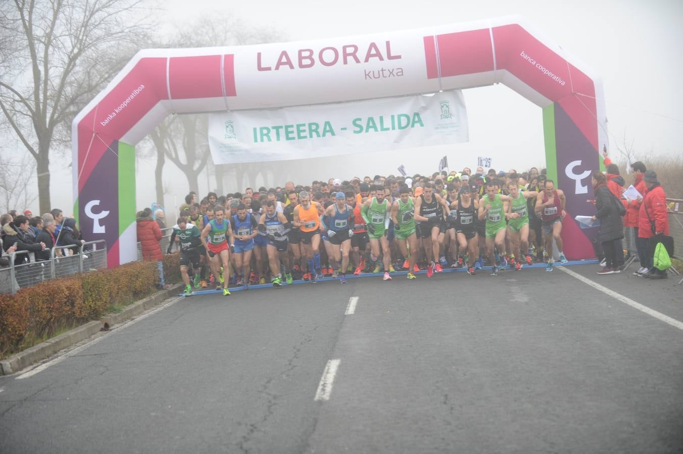 La Media Maratón de Vitoria (Salida y primer tramo)