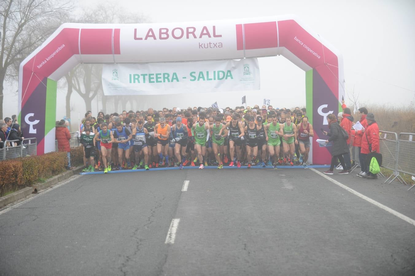 La Media Maratón de Vitoria (Salida y primer tramo)