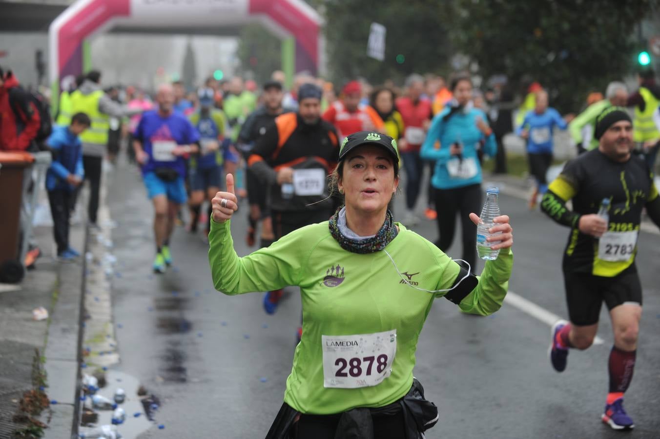 La Media Maratón de Vitoria (Salida y primer tramo)