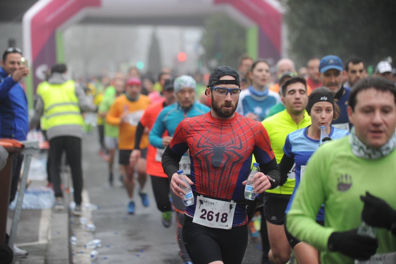 La Media Maratón de Vitoria (Salida y primer tramo)