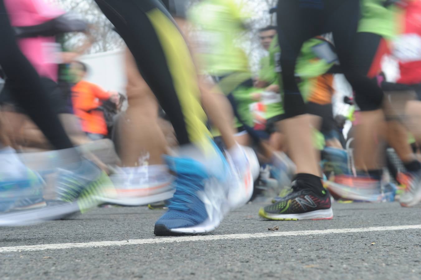 La Media Maratón de Vitoria (Salida y primer tramo)