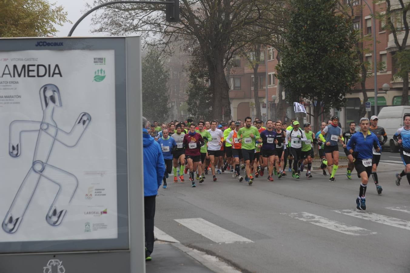 La Media Maratón de Vitoria (Salida y primer tramo)