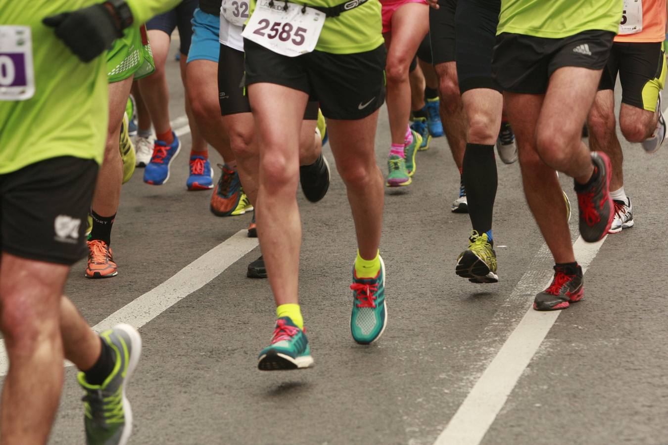 La Media Maratón de Vitoria (II - tramo final y meta)