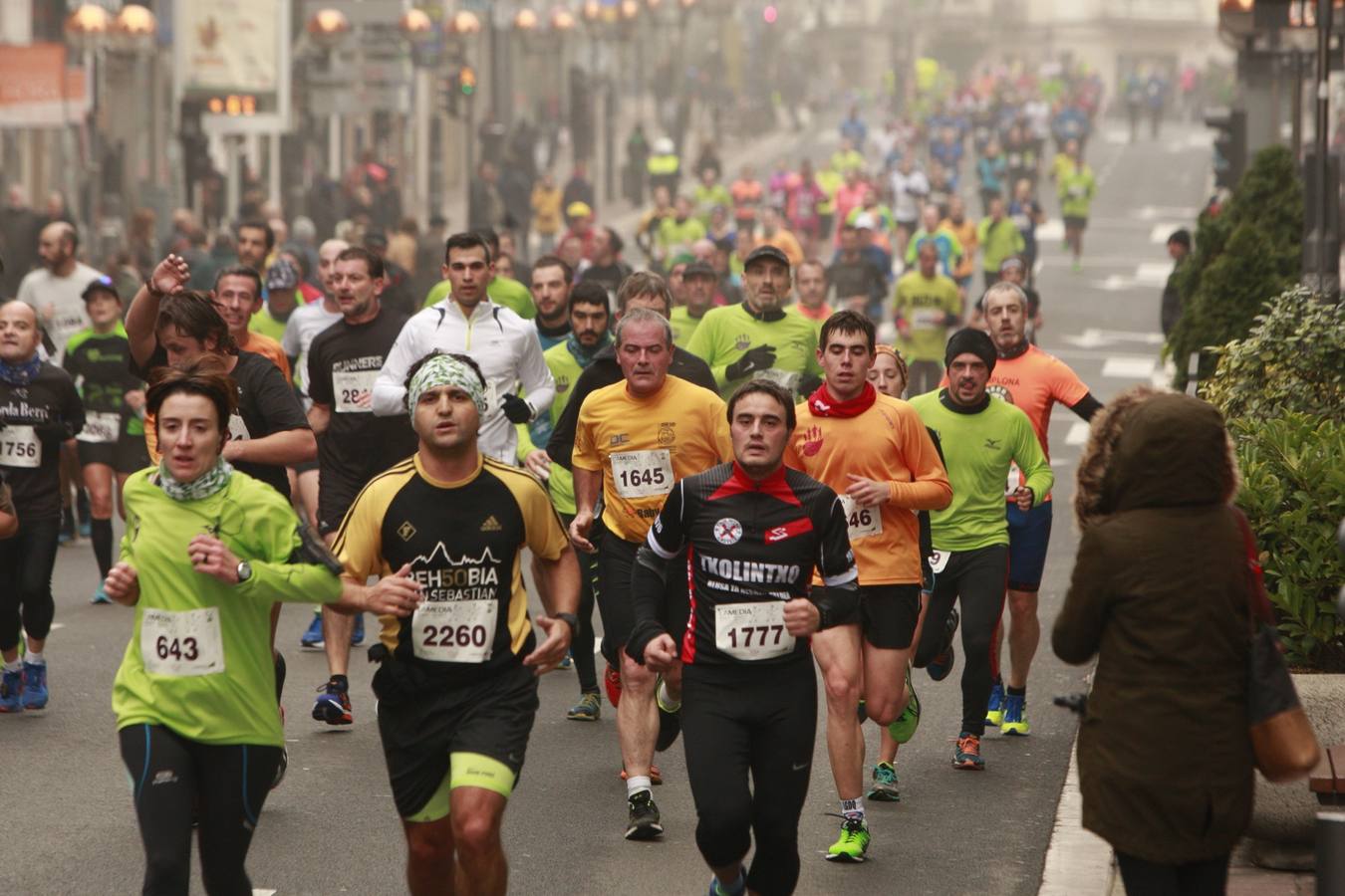 La Media Maratón de Vitoria (II - tramo final y meta)