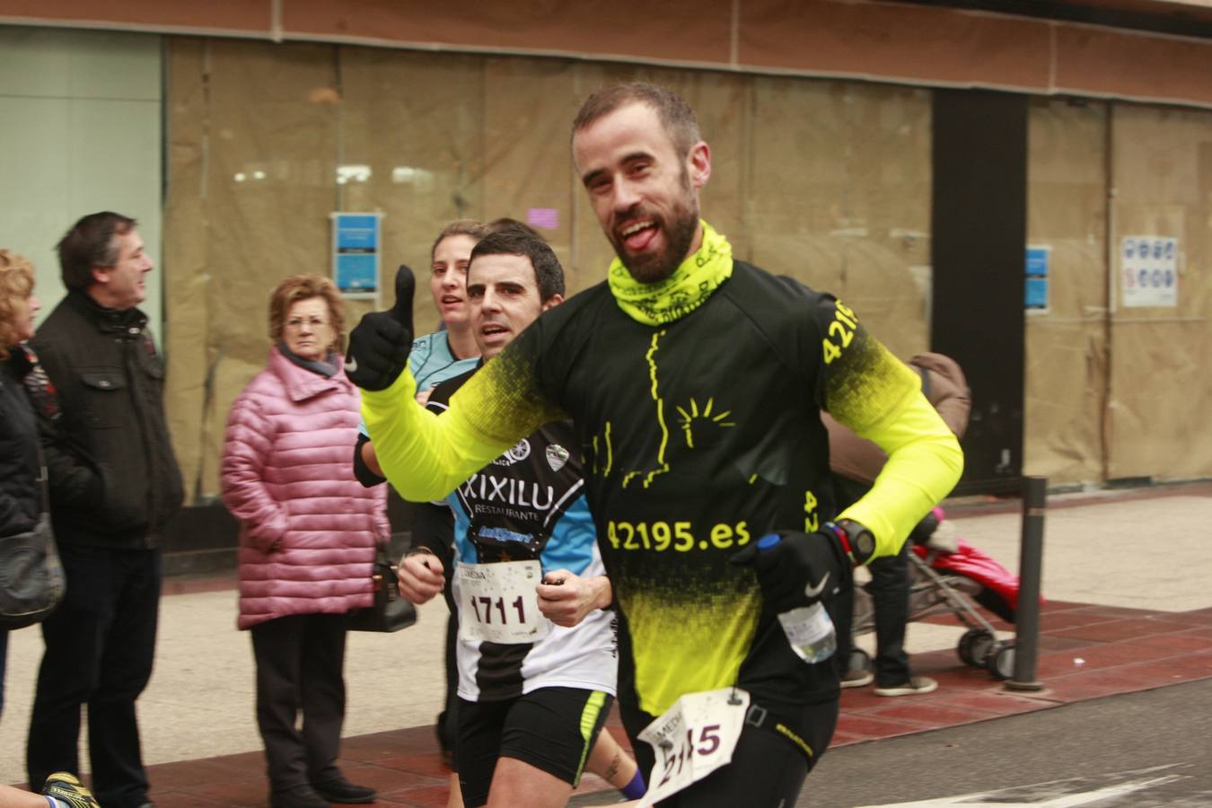 La Media Maratón de Vitoria (II - tramo final y meta)