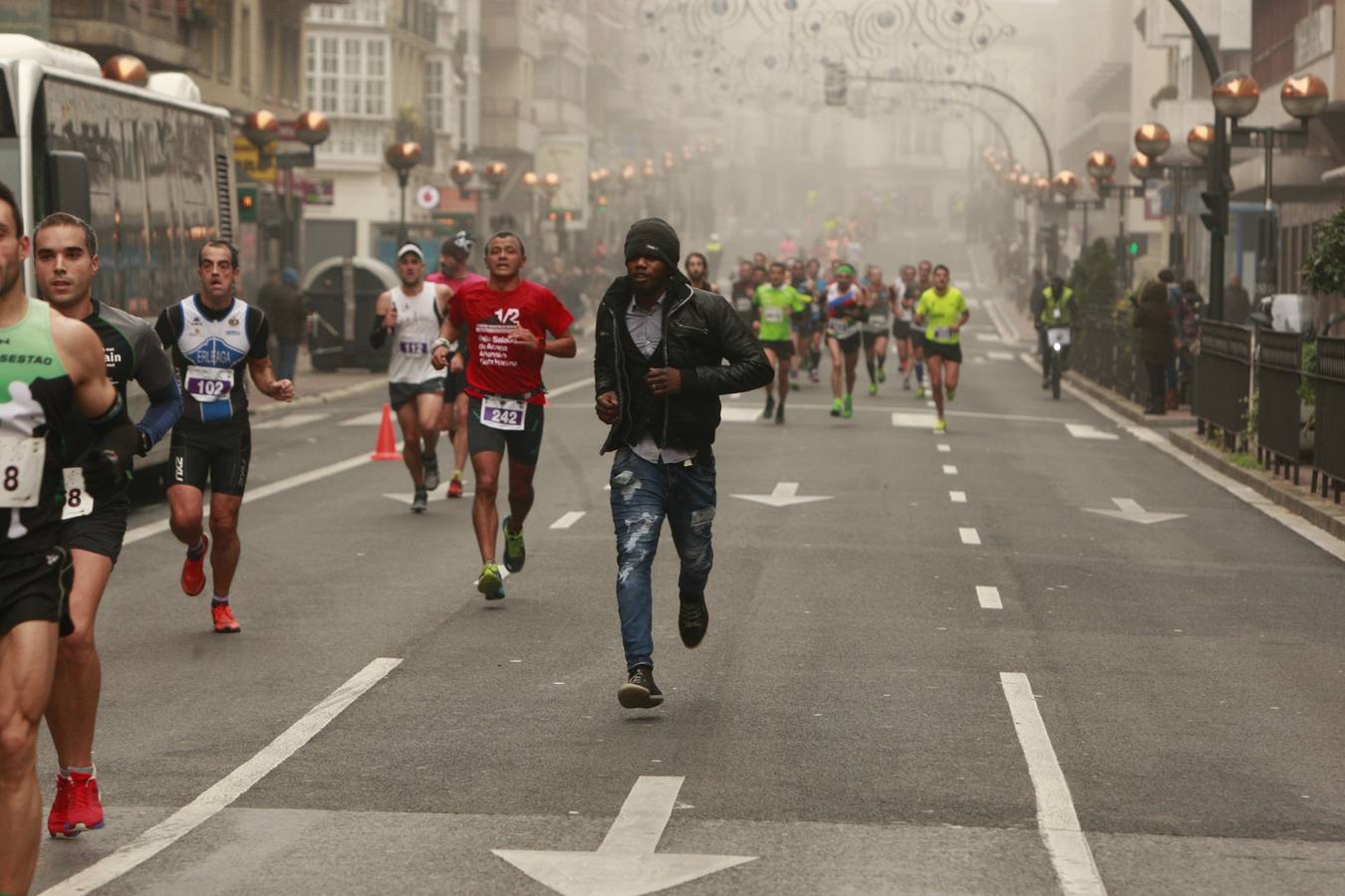 La Media Maratón de Vitoria (II - tramo final y meta)