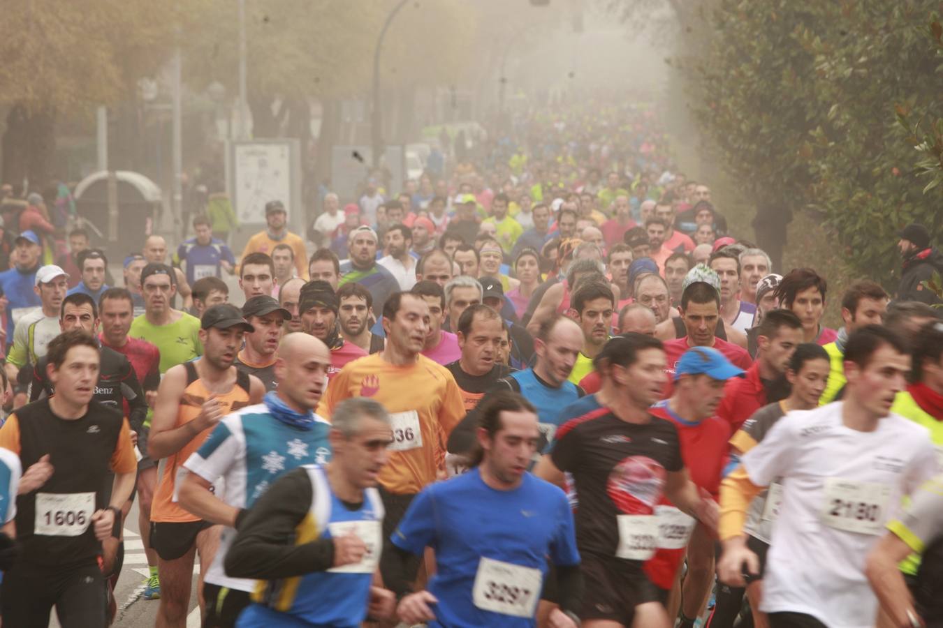 La Media Maratón de Vitoria (II - tramo final y meta)