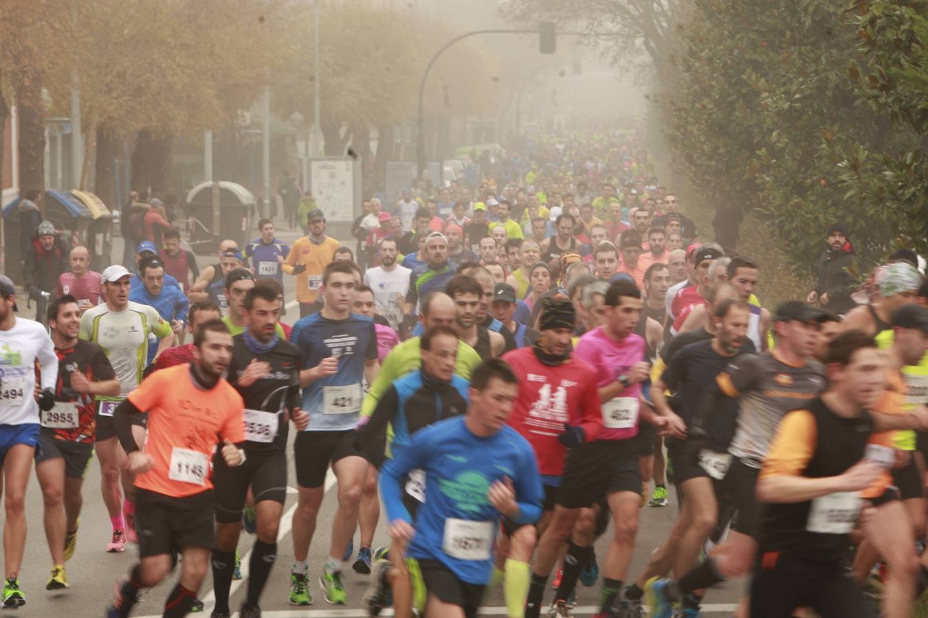 La Media Maratón de Vitoria (II - tramo final y meta)