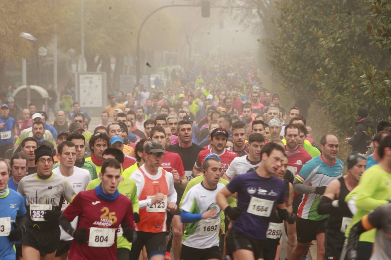 La Media Maratón de Vitoria (II - tramo final y meta)