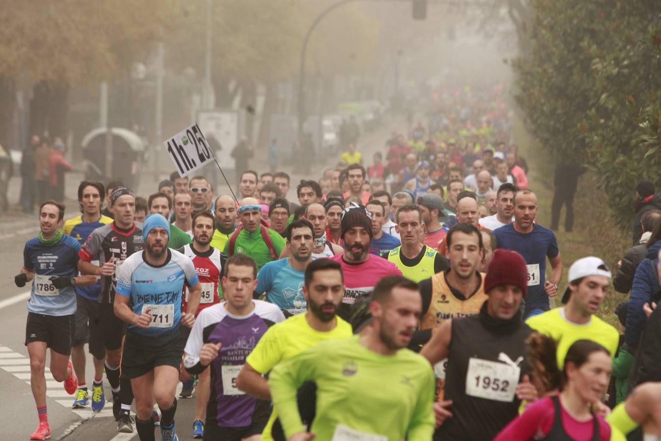 La Media Maratón de Vitoria (II - tramo final y meta)