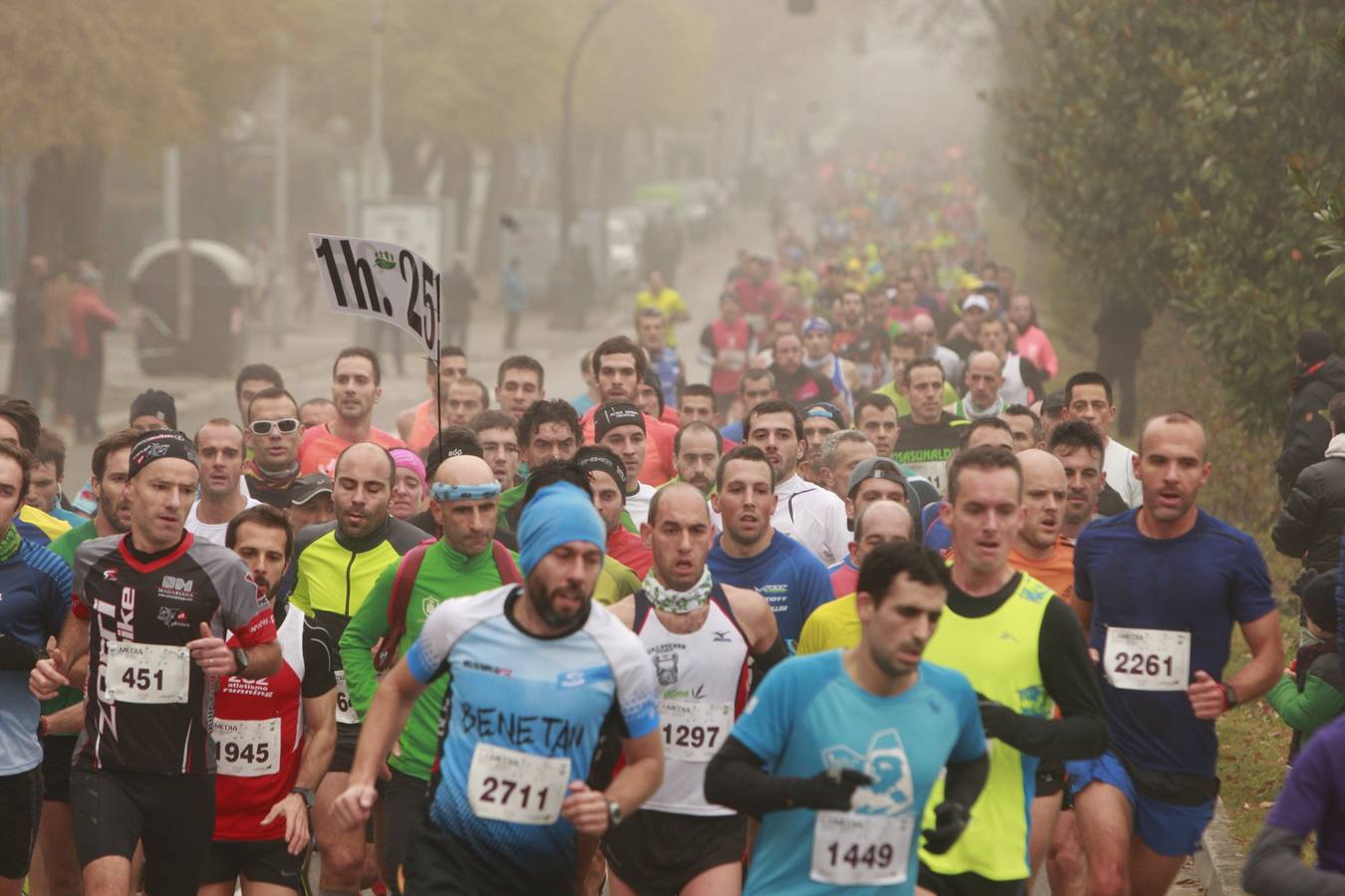 La Media Maratón de Vitoria (II - tramo final y meta)