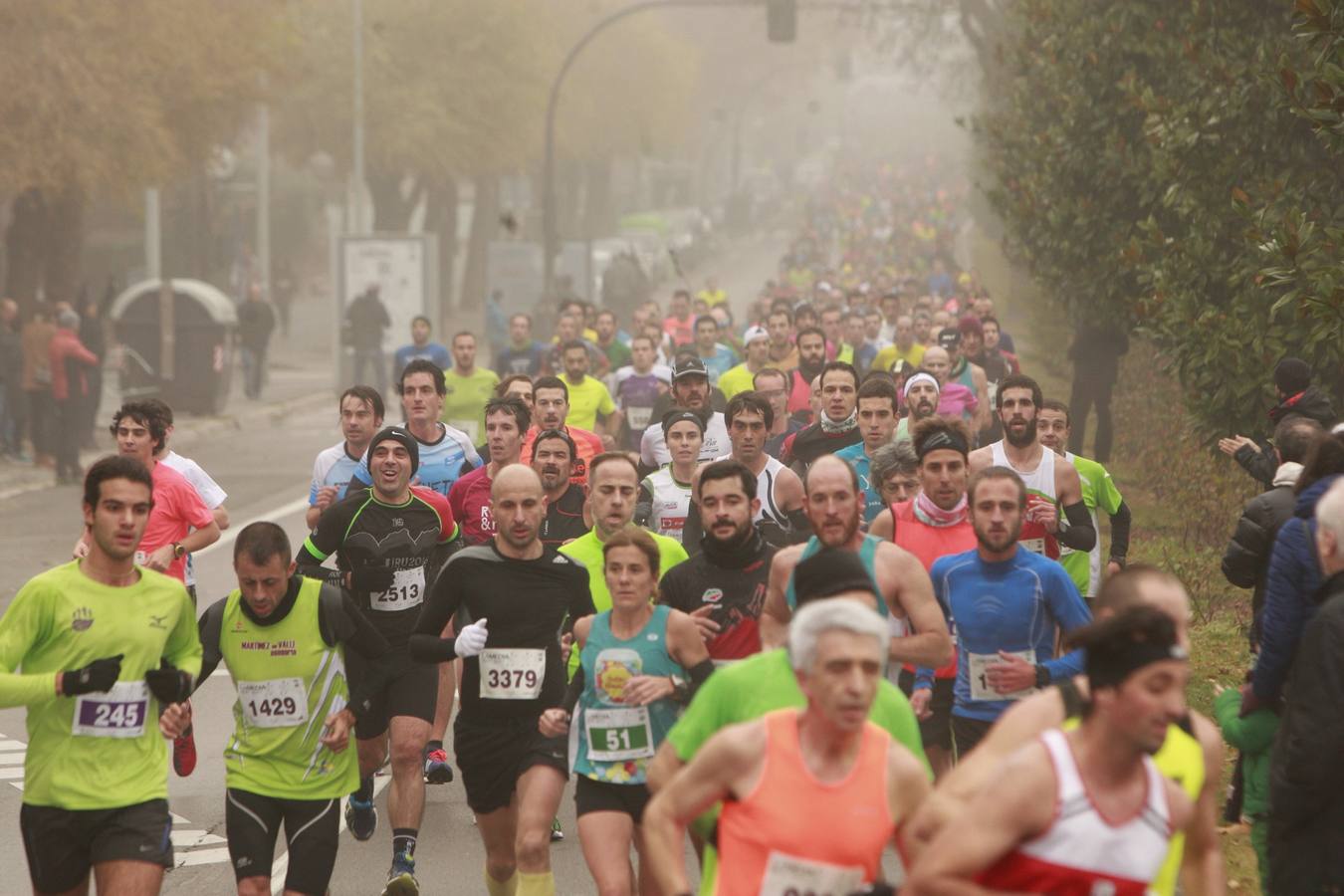 La Media Maratón de Vitoria (II - tramo final y meta)