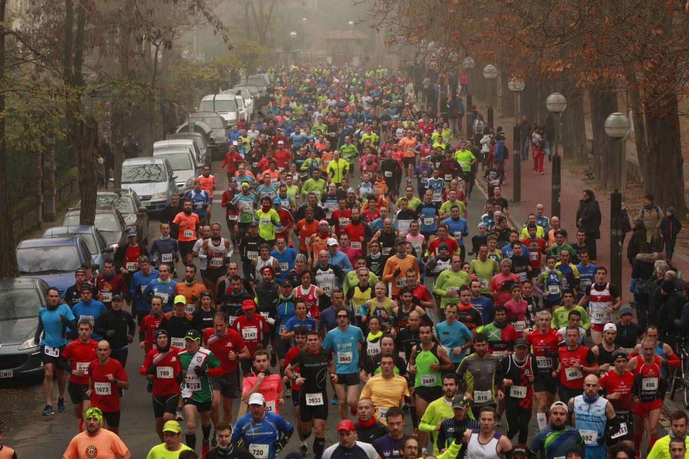 La Media Maratón de Vitoria (II - tramo final y meta)